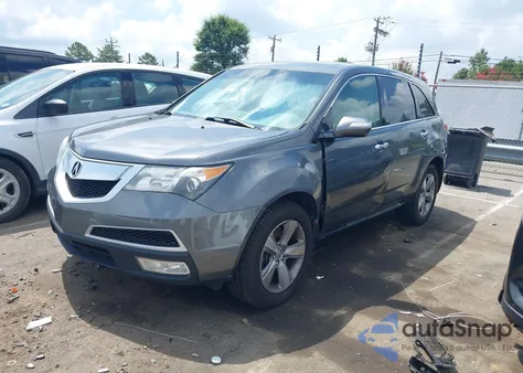 2012 Acura Mdx Technology Package из США, поврежденный, VIN 2HNYD2H33CH518731